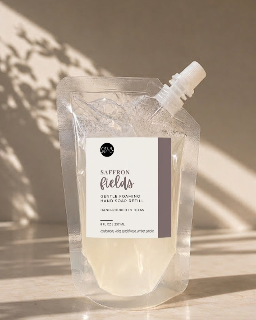 SAFFRON FIELDS Foaming Hand Soap Refill | 8 oz