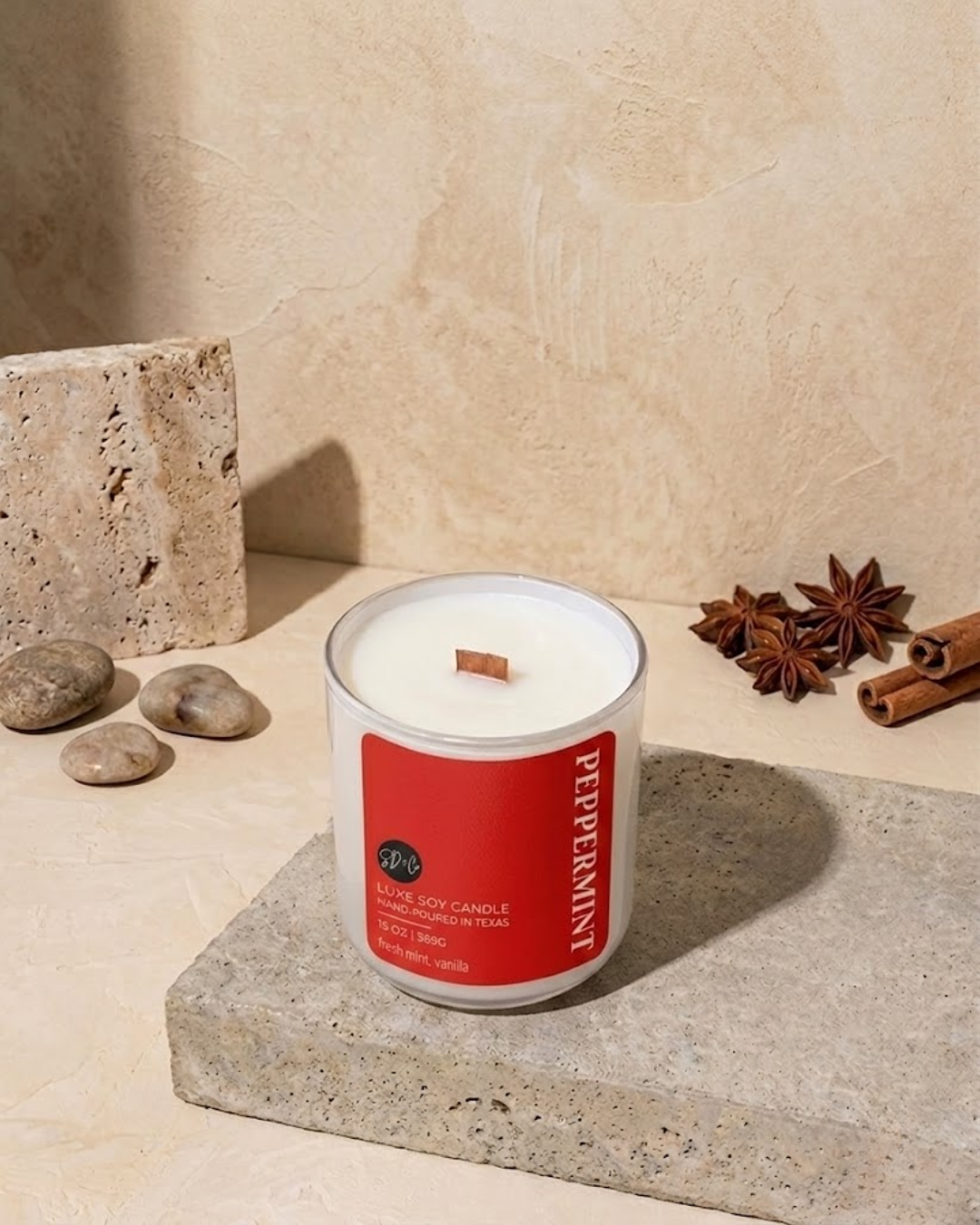 PEPPERMINT Clearance Candle | 13 oz