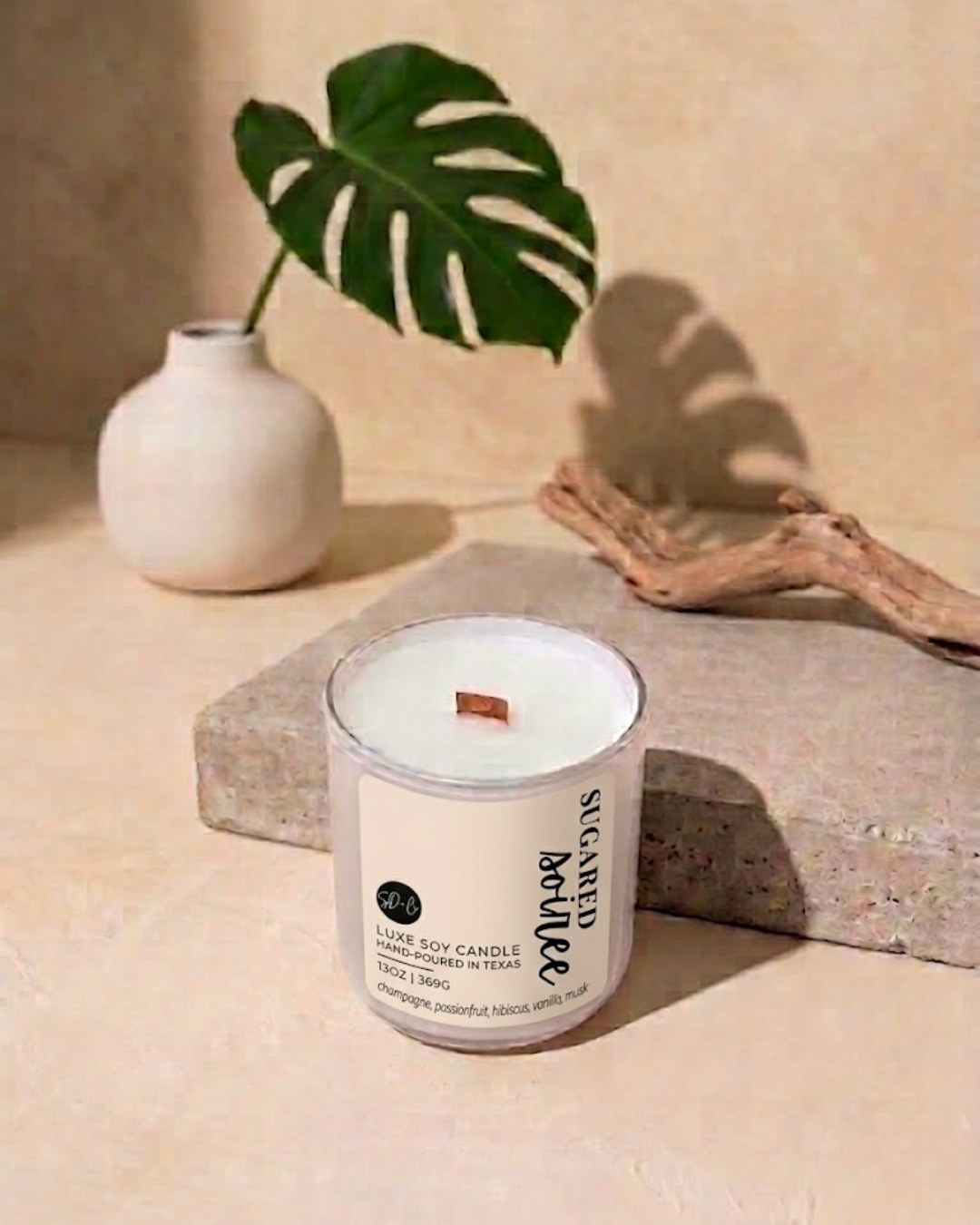 SUGARED SOIRÉE Luxe Soy Candle | 13 oz