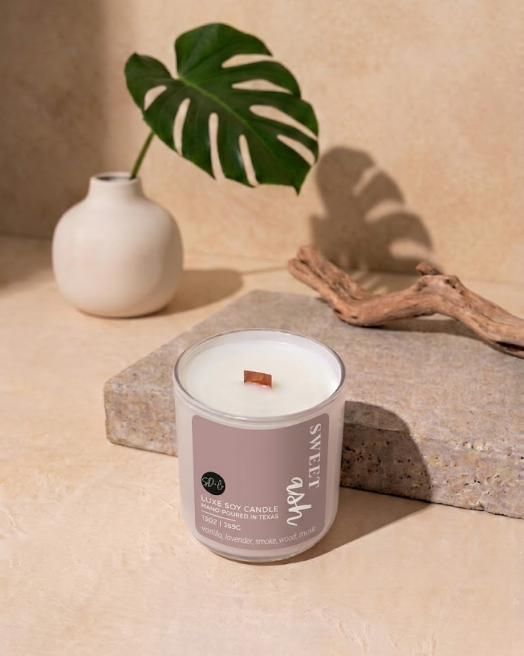 SWEET ASH Luxe Soy Candle | 13 oz