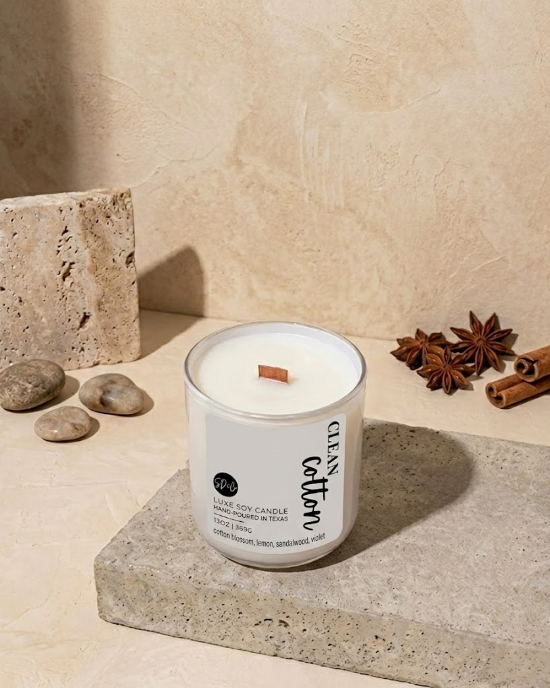 CLEAN COTTON Clearance Candle | 13 oz