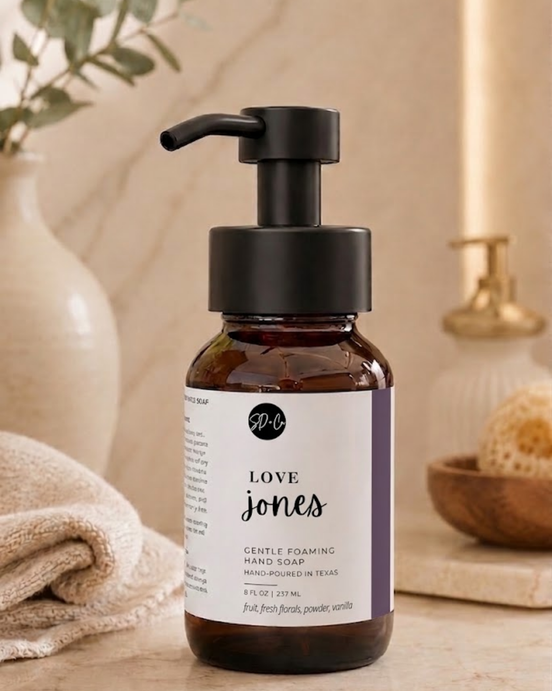 LOVE JONES Gentle Foaming Hand Soap | 8 oz