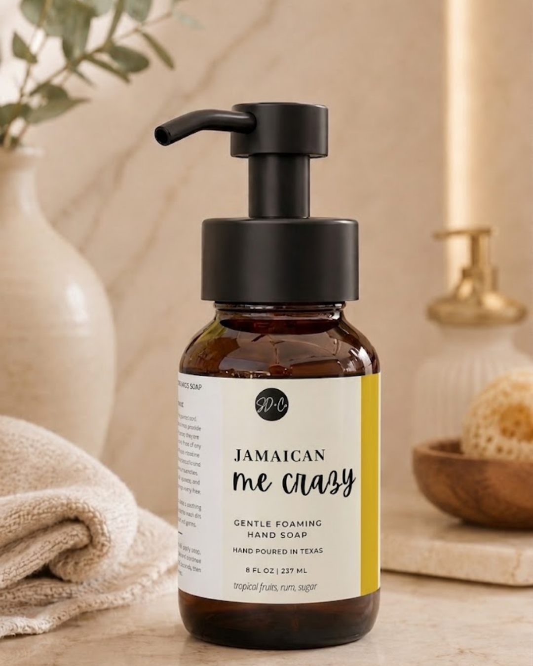 JAMAICAN ME CRAZY Gentle Foaming Hand Soap | 8 oz