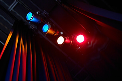 Lumières colorées Théâtre