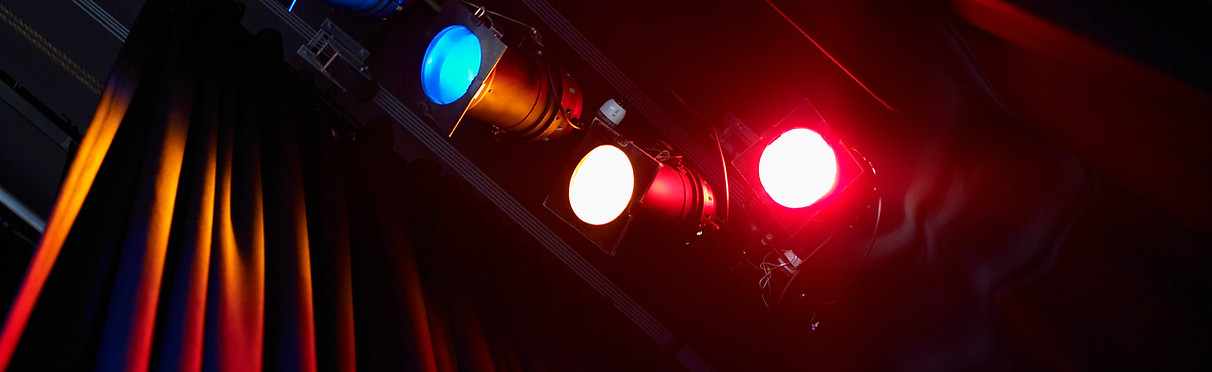 Farbige Theater Lichter