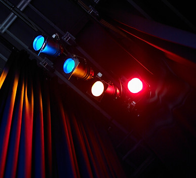 Colored Theatre Lights