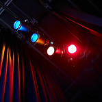 Lumières colorées Théâtre