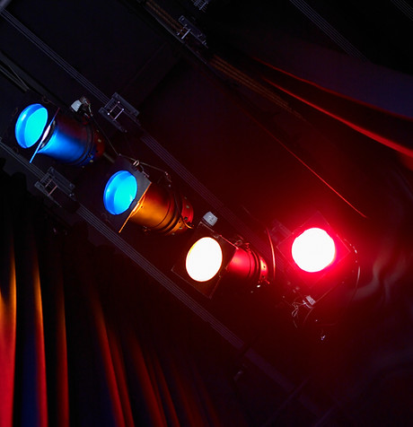 Colored Theatre Lights