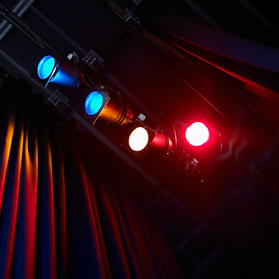 Colored Theatre Lights
