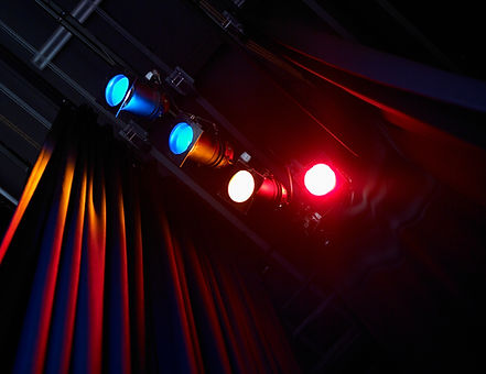 Colored Theatre Lights