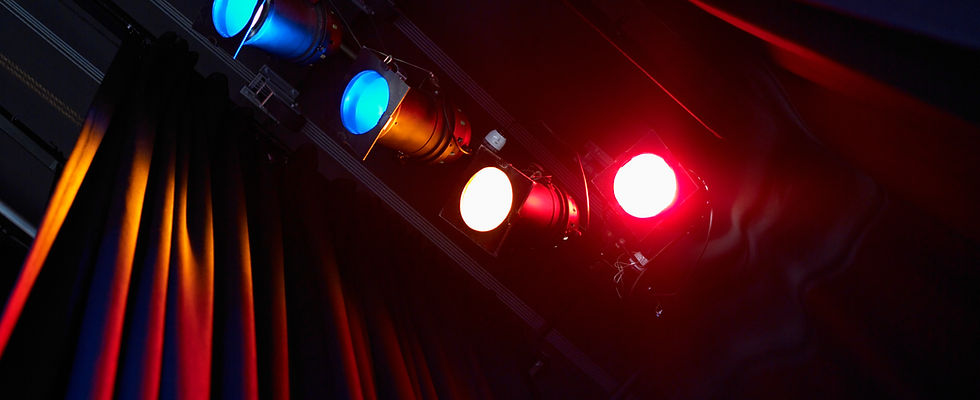 Colored Theatre Lights