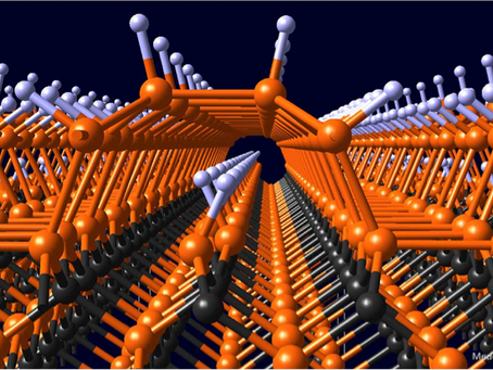 Nanotunnels below SiC Surface