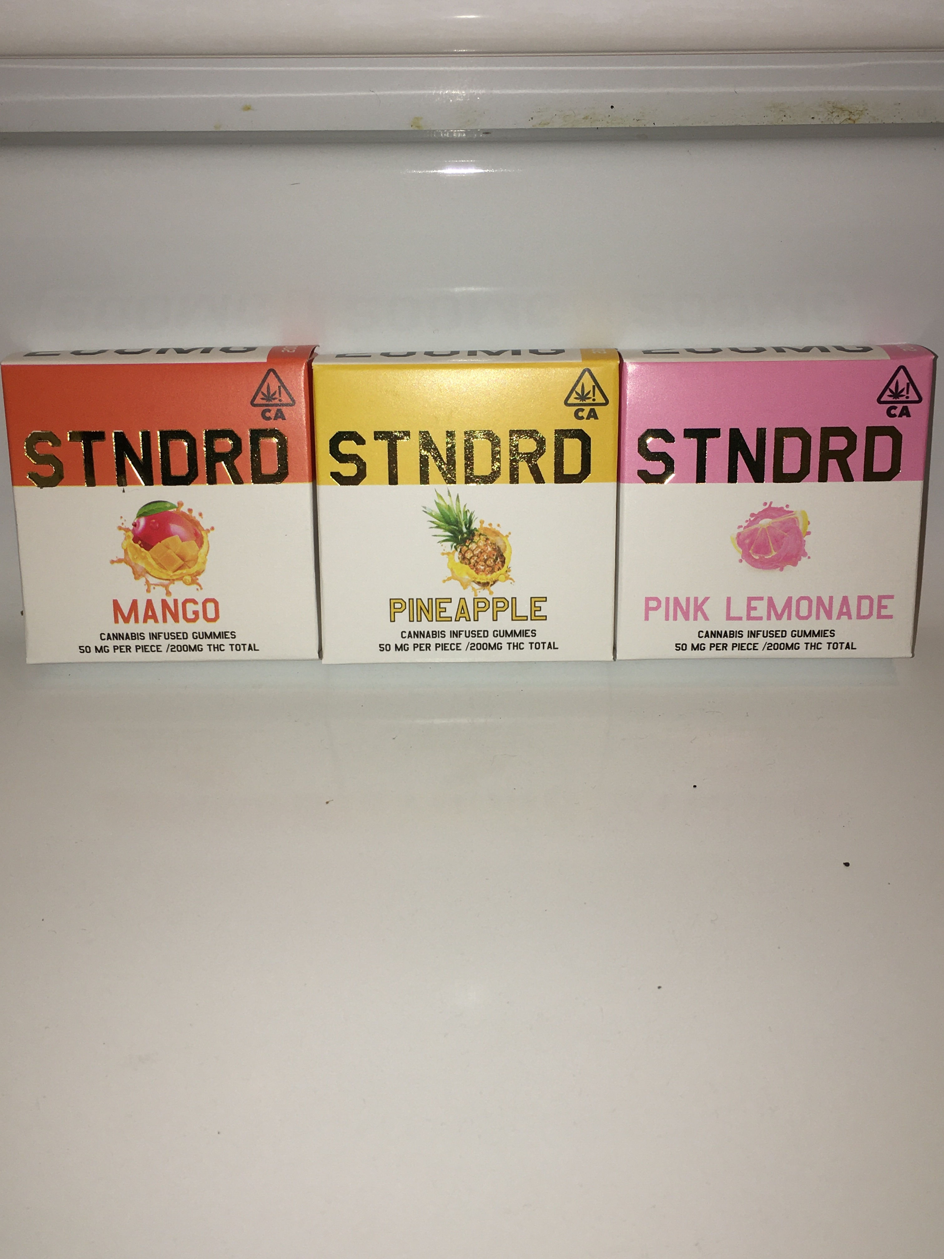 STNDRD 200MG INFUSED GUMMIES 4@50MG EACH PIECE