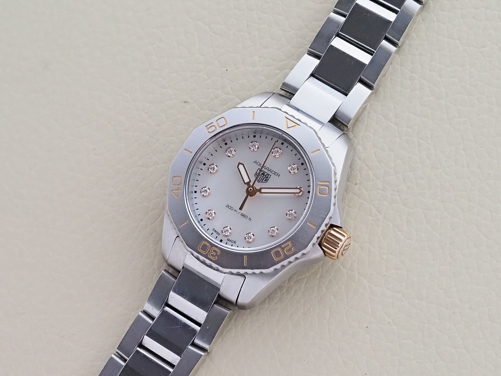Miniature : TAG Heuer Aquaracer Professional 200 WBP1450 30mm MOP Diamonds