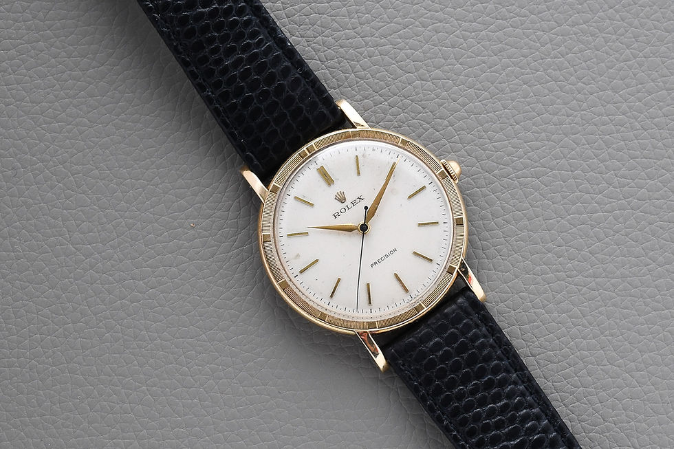 Miniature : Rolex Metropolitan Precision 8952 35mm 14k Gold Manual Wind 1957