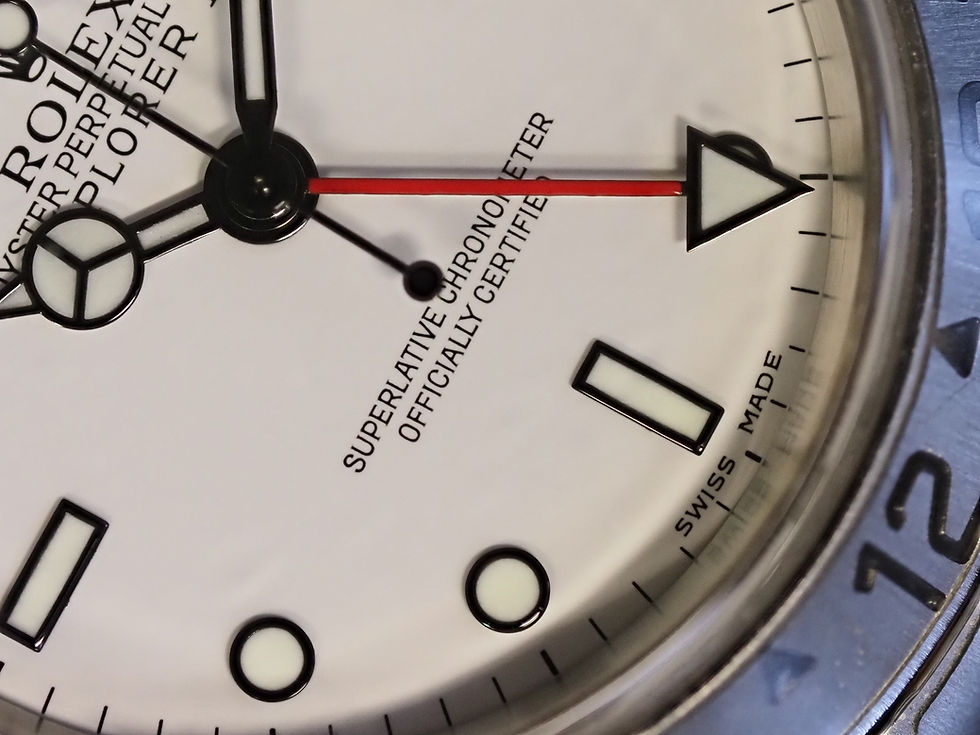 Thumbnail: Rolex Explorer 2 16570 White Dial 78790A Bracelet Box Papers 2005