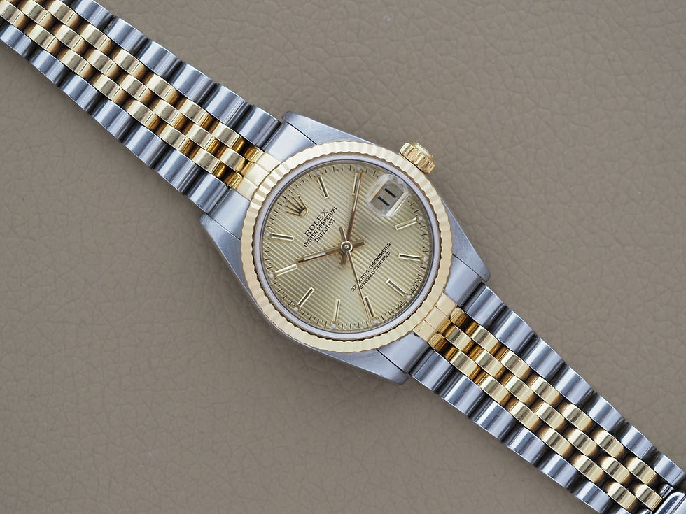 Thumbnail: Rolex Lady-Datejust 31mm 68273 Two Tone Jubilee Bracelet from 2001