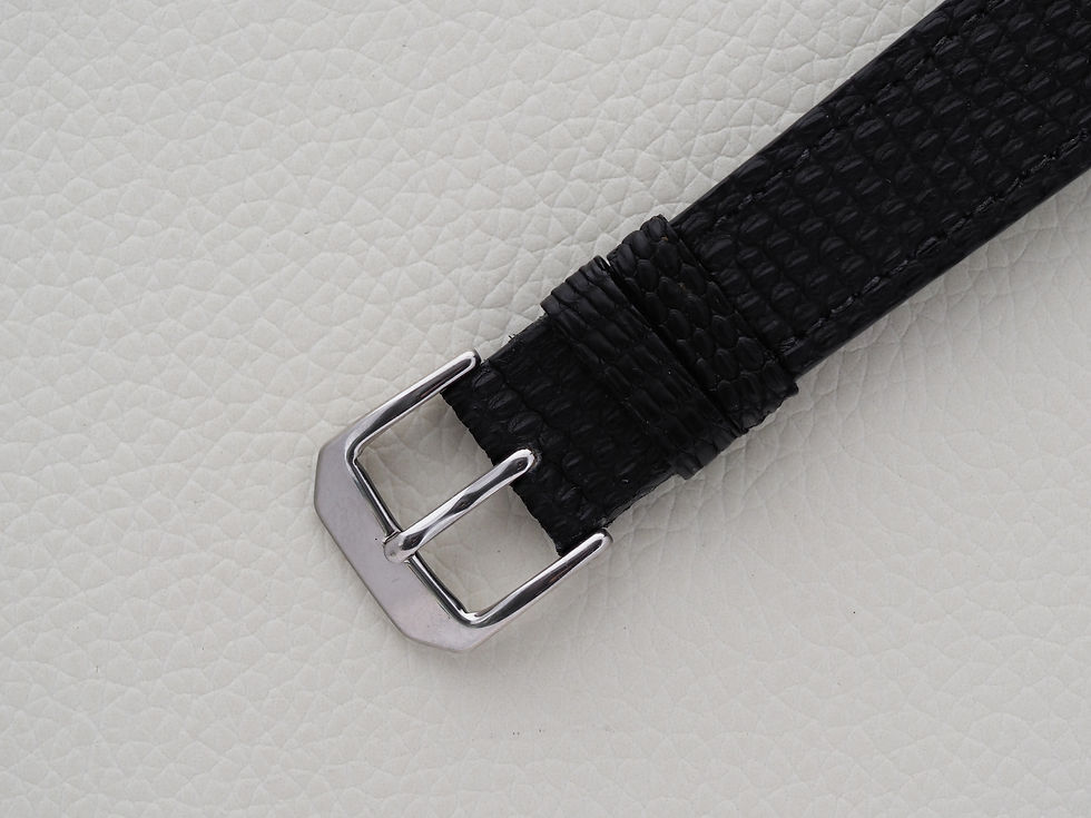 Thumbnail: Omega Genève 136.070 Blue Sunburst Dial 35mm Pumpkin Lume
