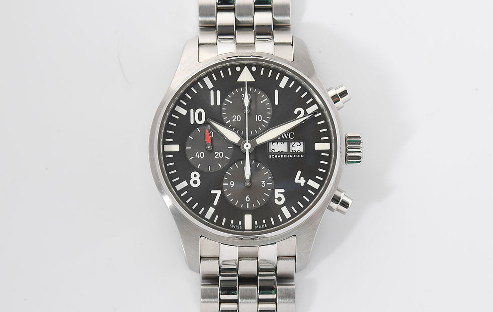 IWC Spitfire Chronograph Pilot 377719 Box Papers 2020