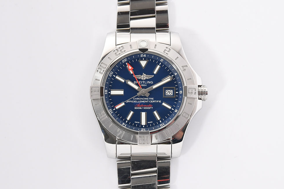 Breitling Avenger II Blue Dial Box Papers 2017