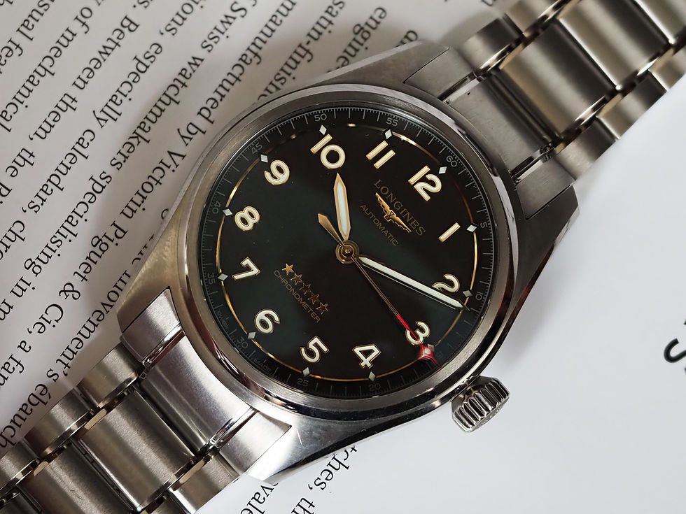 Thumbnail: Longines Spirit Titanium 40mm L3.810.1.53.2 Box Papers