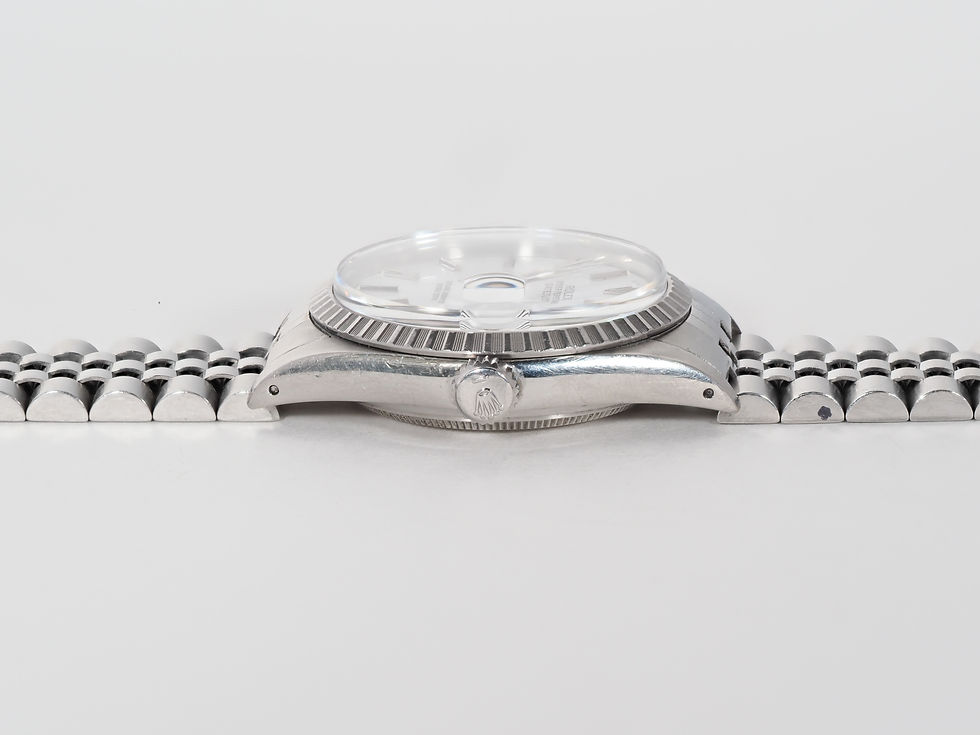 Thumbnail: Rolex Datejust 16030 36mm Enamel White Dial 62510H 1985