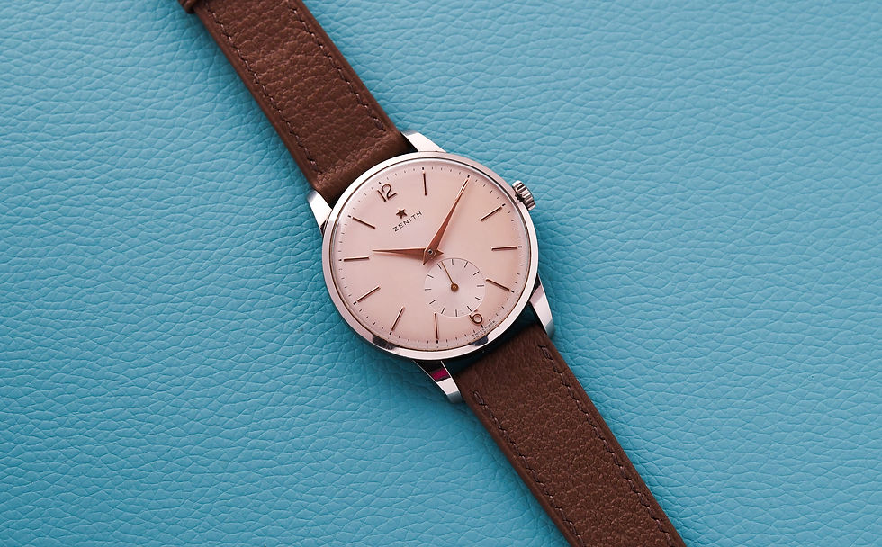 Thumbnail: Zenith Calatrava Sporto Case 37mm Cal 40 Dual Caseback