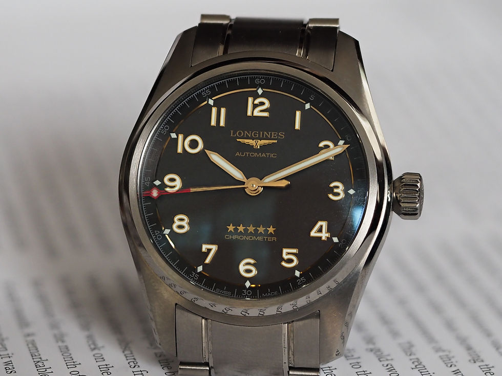 Thumbnail: Longines Spirit Titanium 40mm L3.810.1.53.2 Box Papers