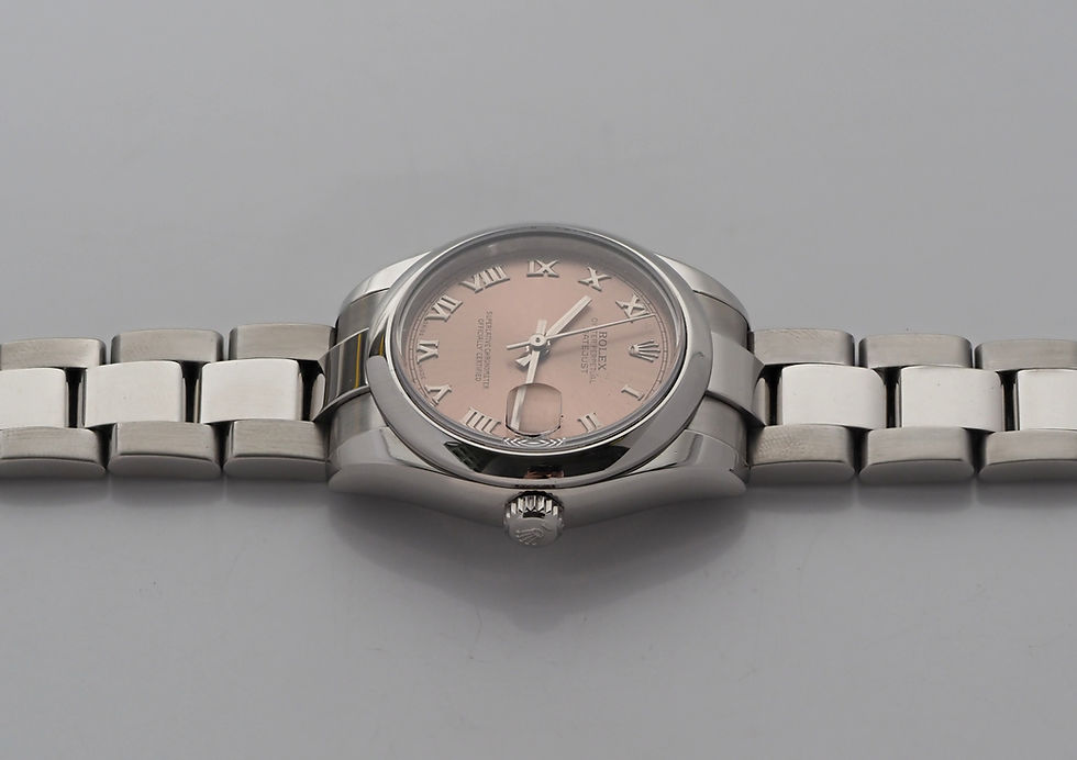 Miniature : Rolex Ladies Datejust 31mm 178240 Salmon Dial Box Papers 2011