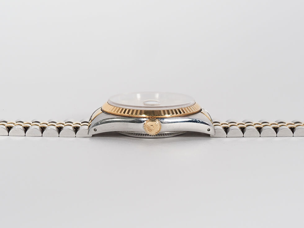Thumbnail: Rolex Datejust 16233 Champagne DIal Jubilee 62523H-18 1988