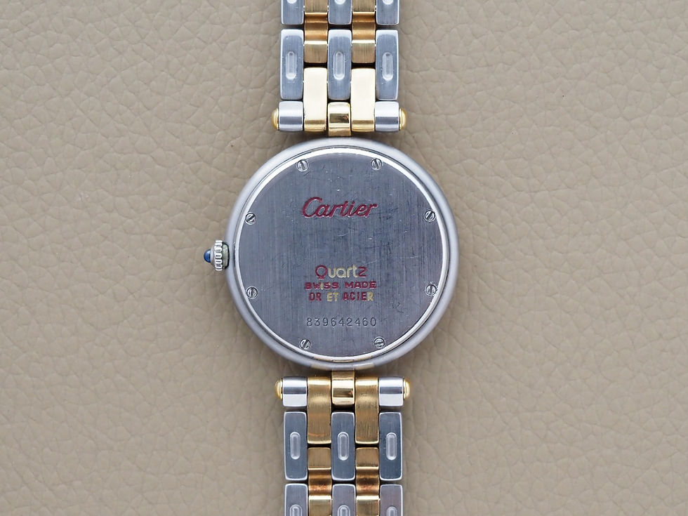 Miniature : Cartier Panthère Vendôme GM 8396 30mm Two Tone 7.75 Inch Bracelet