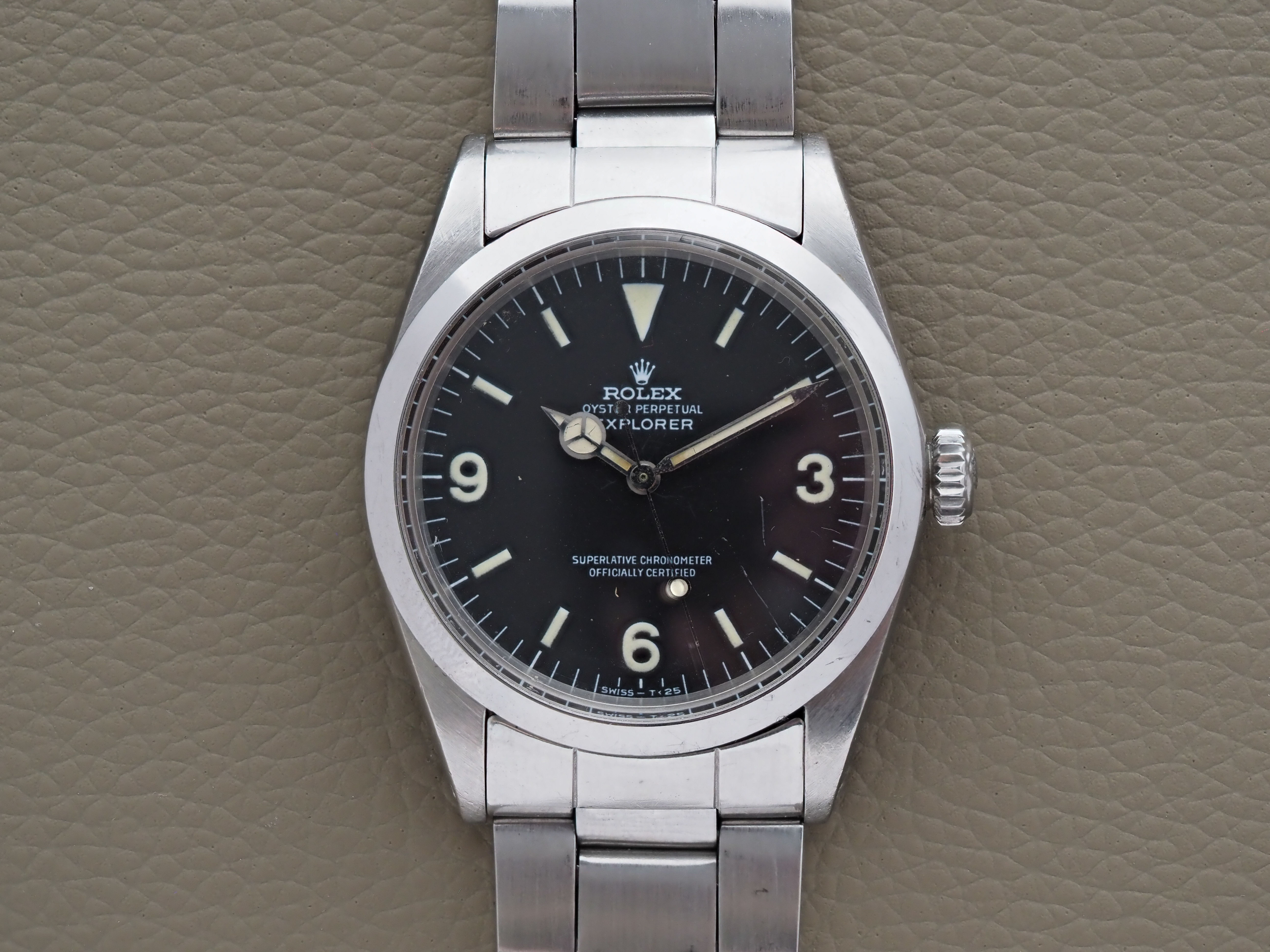 Rolex Explorer 1016 Frog Foot 7836 Oyster Bracelet 1972