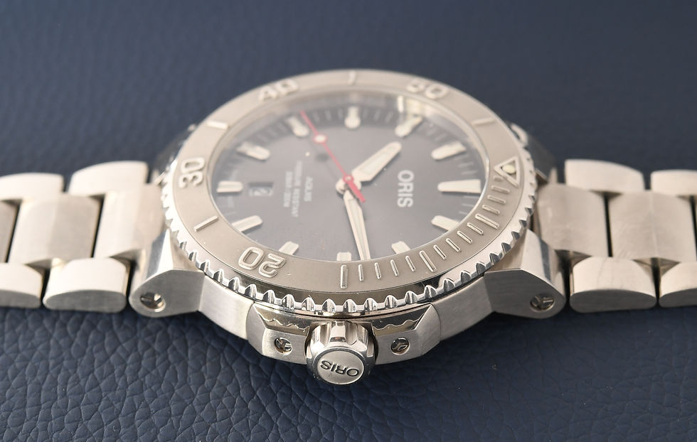 Thumbnail: Oris Aquis 7730 43.5mm Gray Dial Box and Manual