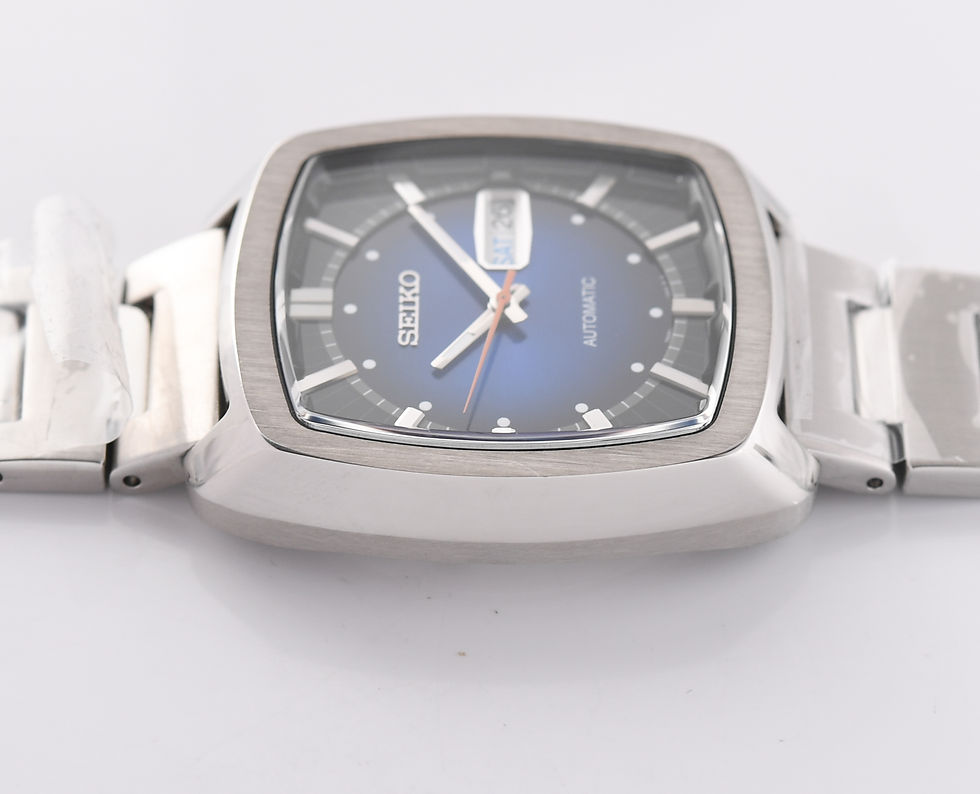 Thumbnail: Seiko SNKP023 Recraft Blue Automatic Box Papers Unworn