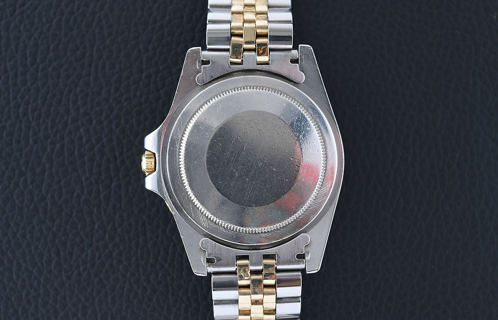 Thumbnail: Rolex GMT Master Rootbeer 1675 1973 Two Tone USA Bracelet