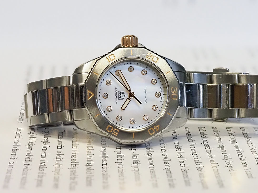 Miniature : TAG Heuer Aquaracer Professional 200 WBP1450 30mm MOP Diamonds