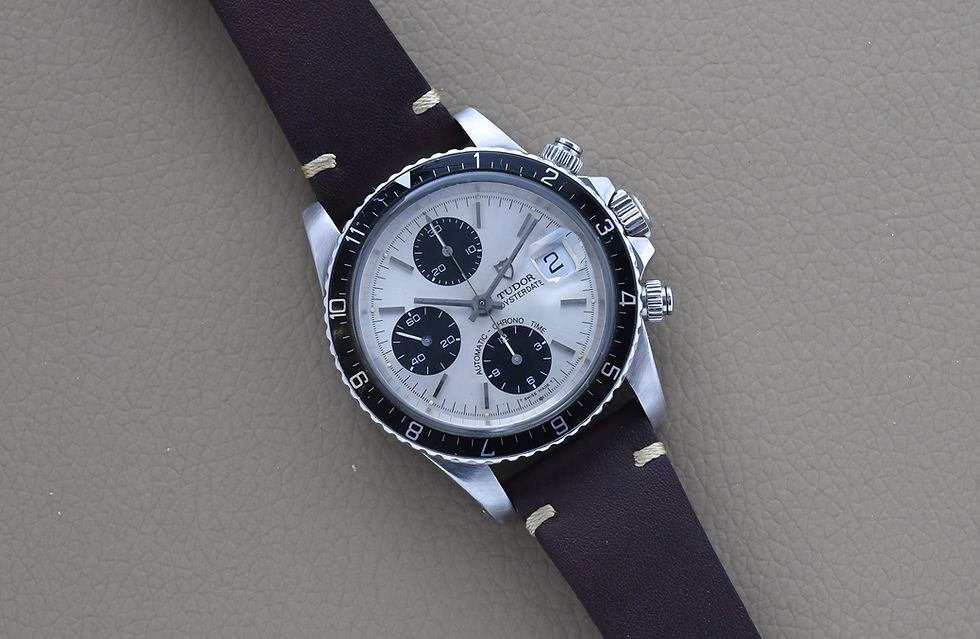 Miniature : Tudor Big Block Chronograph Reverse Panda 79170 1995