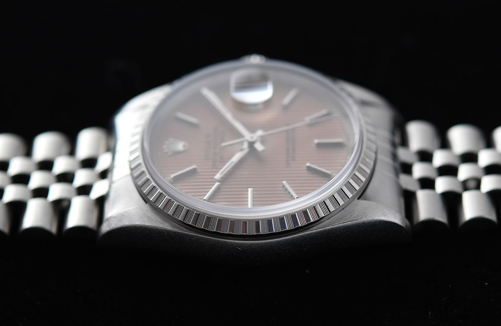 Thumbnail: Rolex Datejust Tropical Tapestry Dial 16220 Papers and Manuals