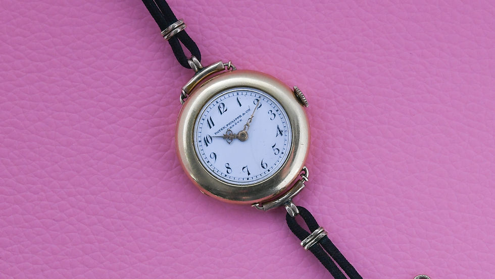 Thumbnail: Patek Philippe 1914 Pre-WW1 Ladies 27mm 18k Gold