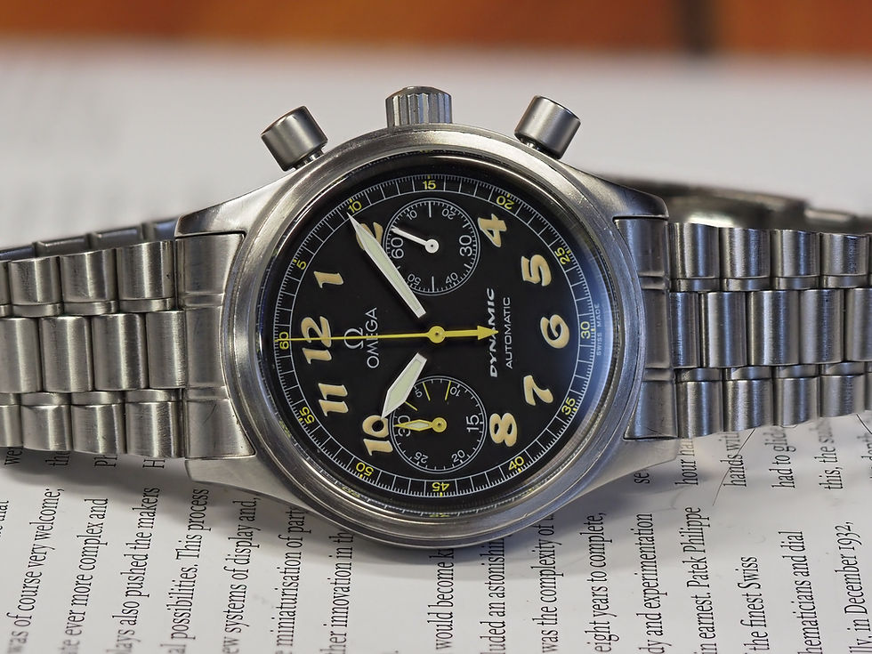 Thumbnail: OMEGA Dynamic III Chronograph 5240.50.00 38mm 1995