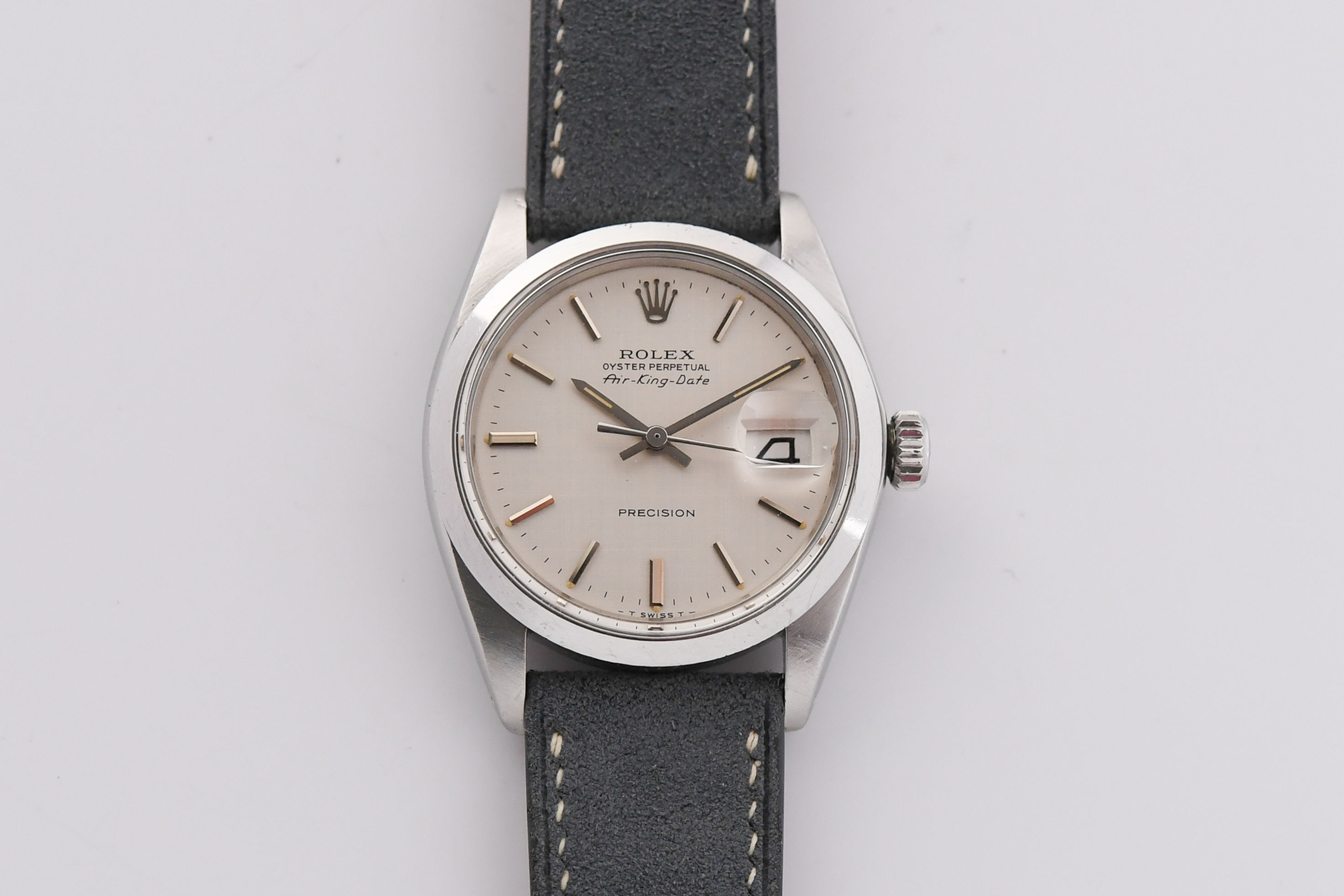 Rolex Oyster Perpetual Air King 5700 1972 Linen Dial