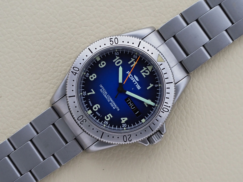 Thumbnail: FORTIS Watch 610.22.158.1 Cosmonauts Day Date
