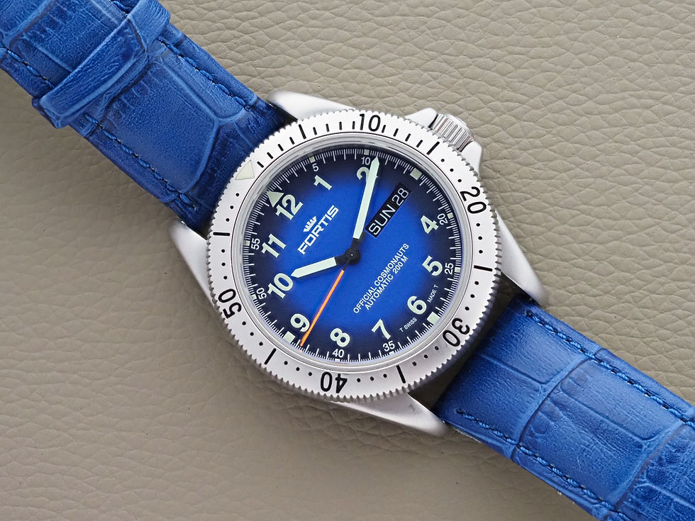 Thumbnail: FORTIS Watch 610.22.158.1 Cosmonauts Day Date
