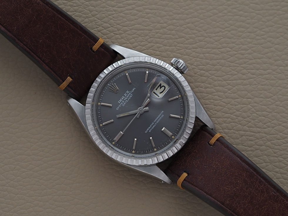 Thumbnail: Rolex Datejust 1603 Grey Lavender Dial 1966