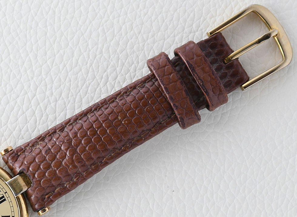 Thumbnail: Must de Cartier Ronde Vermeil 30mm with Papers 1986