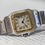 Thumbnail: Cartier Santos Galbee 166930 Two Tone 24mm Roman Numeral Dial