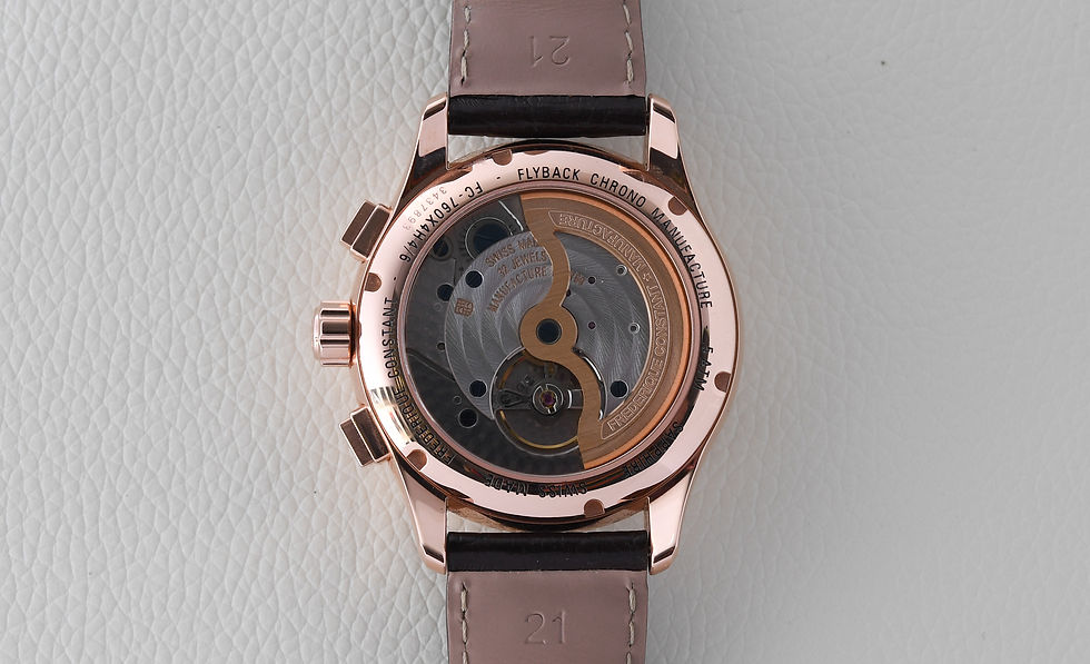 Thumbnail: Frederique Constant Flyback FC 760X4H4/6 Box Papers Unused 2021