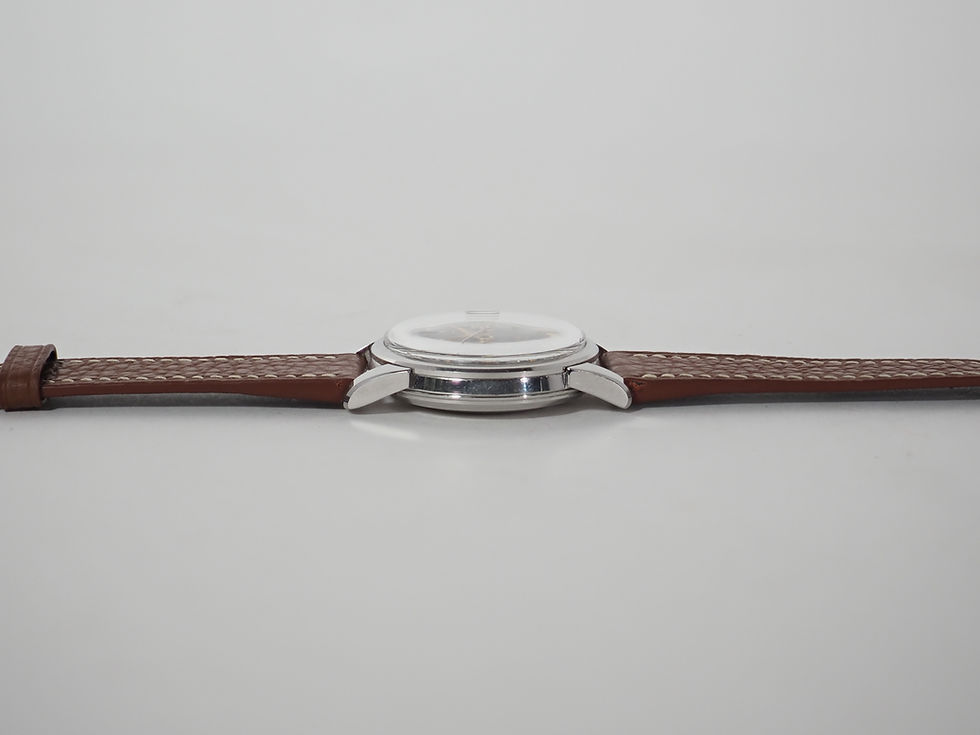 Miniature : Omega Seamaster Calendar 2849-6SC Honeycomb Crosshair Black DIal 1959