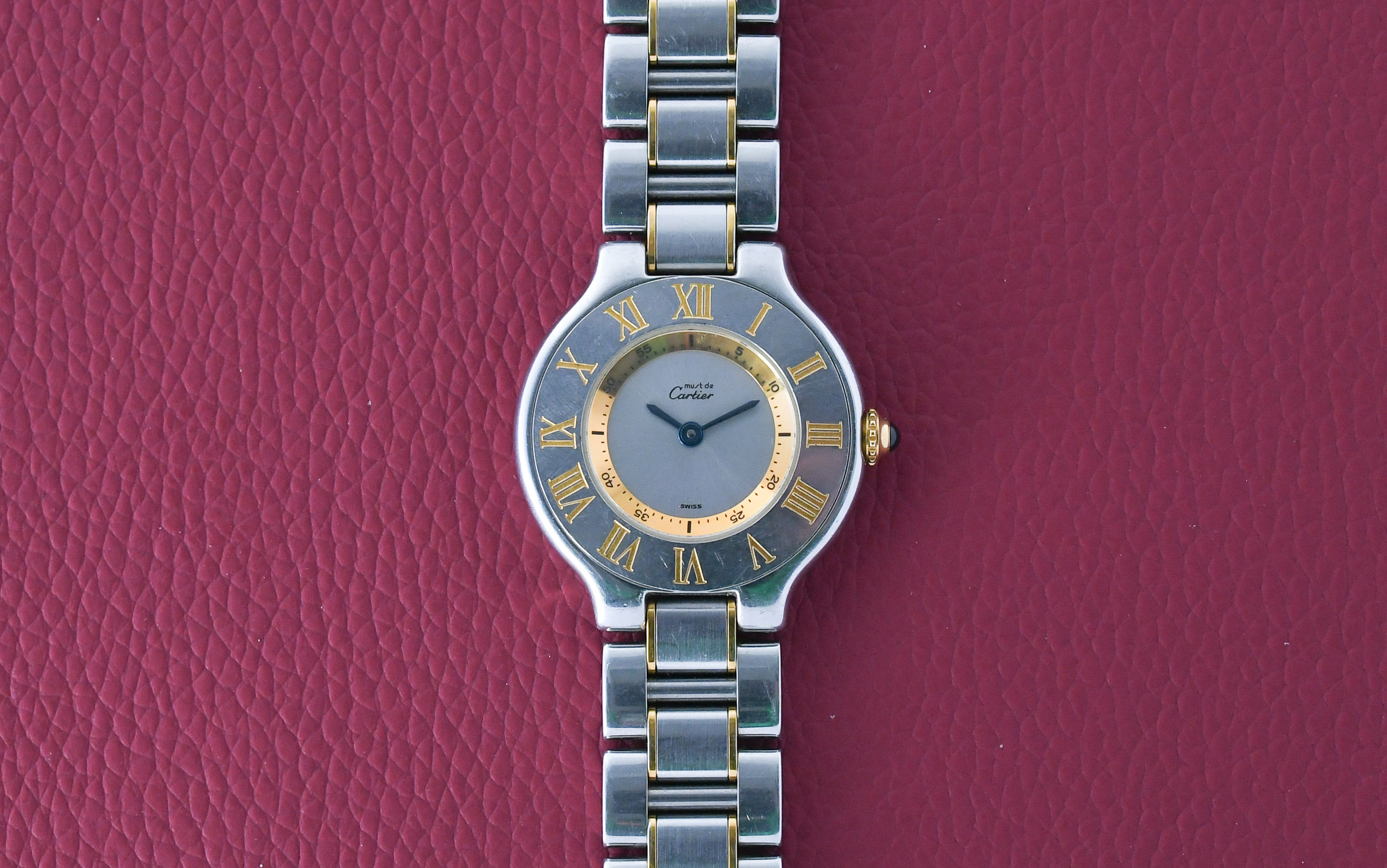 Cartier Must De Cartier Ronde 1340 Quartz 28mm Early 1990's