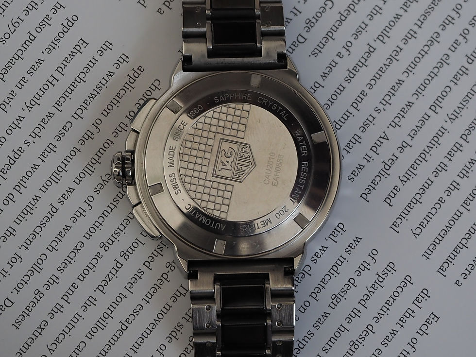 Thumbnail: TAG Heuer Formula 1 CAU2010 Grey and Black Dial 44mm